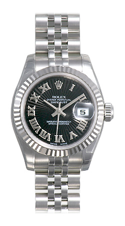 Rolex Lady Datejust Series Ladies 18kt White Gold Automatic Wristwatch 179174-BKSKRJ Rolex Lady Datejust Series Ladies 18kt White Gold Automatic Wristwatch 179174-BKSKRJ