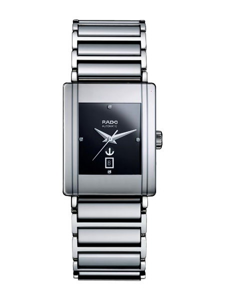 Rado Integral Series Diamond Ceramic Mens Watch R20693722 in Black Rado Integral Series Diamond Ceramic Mens Watch R20693722 in Black