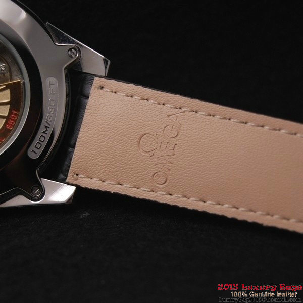OMEGA DE VILLE Co-AXIAL CHRONOMETER Steel on Brown Leather Strap OM77001 OMEGA DE VILLE Co-AXIAL CHRONOMETER Steel on Brown Leather Strap OM77001