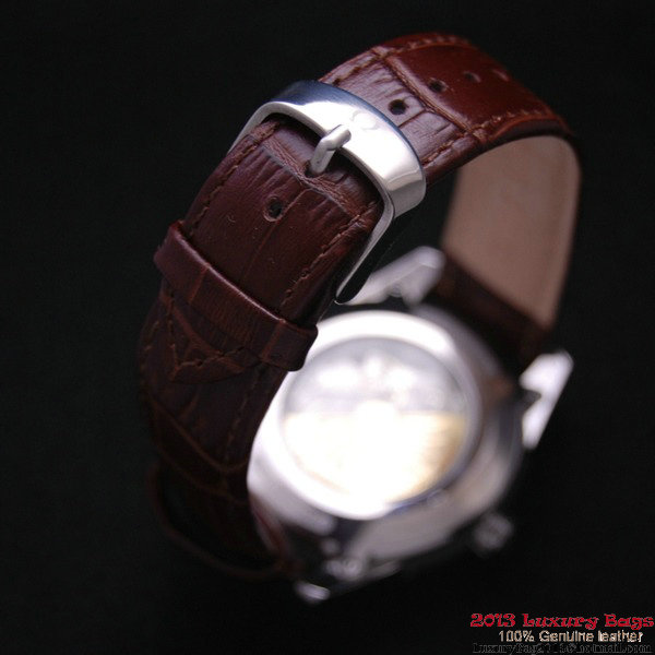 OMEGA DE VILLE Co-AXIAL CHRONOMETER Steel on Brown Leather Strap OM77001 OMEGA DE VILLE Co-AXIAL CHRONOMETER Steel on Brown Leather Strap OM77001
