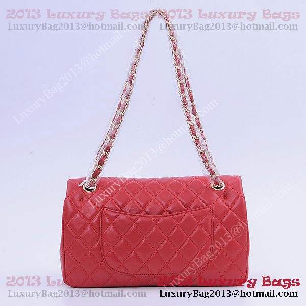 Chanel 2.55 Series Classic Flap Bag 1112 Red Sheepskin Gold Chanel 2.55 Series Classic Flap Bag 1112 Red Sheepskin Gold