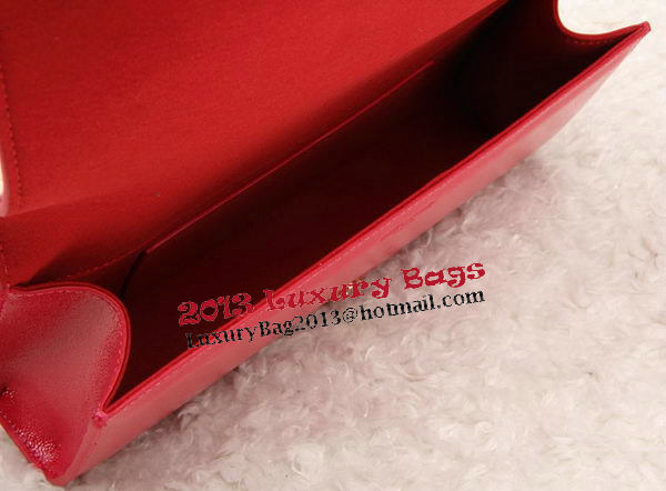 YSL Classic Monogramme Tassel Patent Leather Clutch Bag Y8908 Red YSL Classic Monogramme Tassel Patent Leather Clutch Bag Y8908 Red