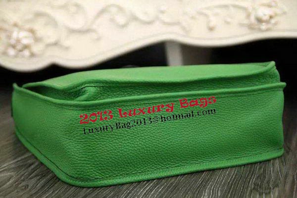 Hermes Evelyne 28cm Messenger Bag Original Leather H1188 Green Hermes Evelyne 28cm Messenger Bag Original Leather H1188 Green