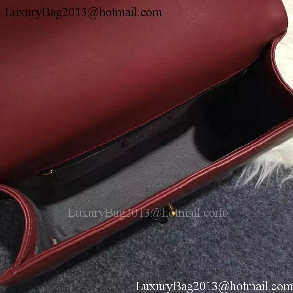 Chanel Boy Flap Shoulder Bag Original Sheepskin Leather A67088 Burgundy Chanel Boy Flap Shoulder Bag Original Sheepskin Leather A67088 Burgundy
