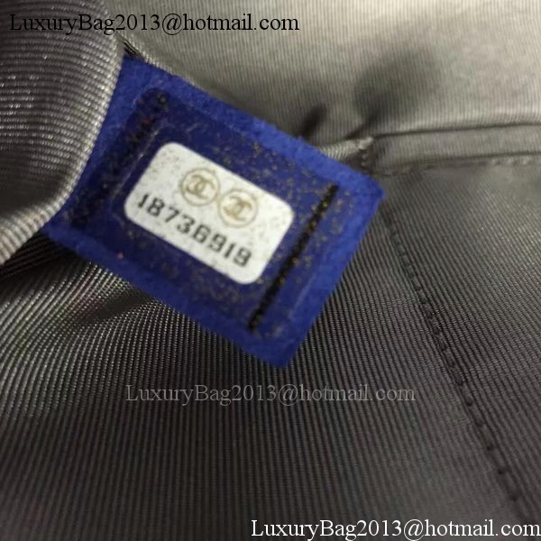 Boy Chanel Flap Bag Blue Original Sheepskin Leather A67088 Silver Boy Chanel Flap Bag Blue Original Sheepskin Leather A67088 Silver