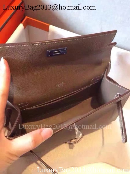 Hermes Kelly 22cm Tote Bag Original Leather KL22 Grey Hermes Kelly 22cm Tote Bag Original Leather KL22 Grey