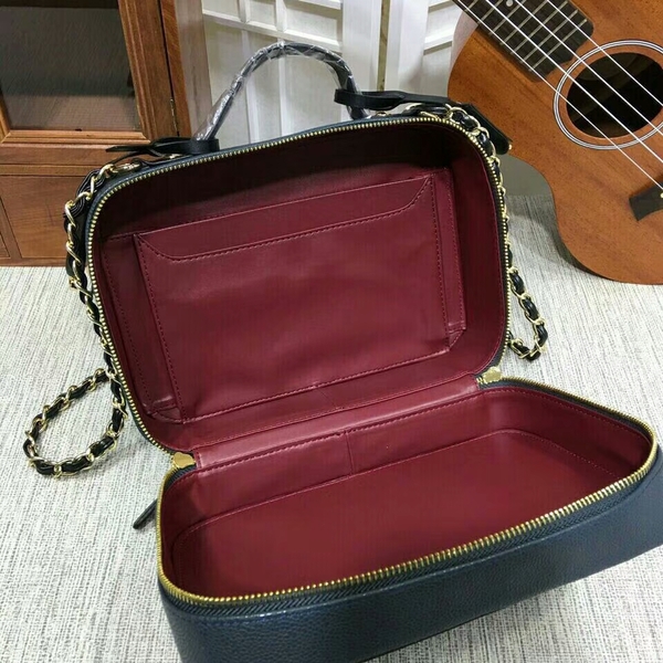 Chanel Calfskin Leather Shoulder Bag 6070 Blue Chanel Calfskin Leather Shoulder Bag 6070 Blue