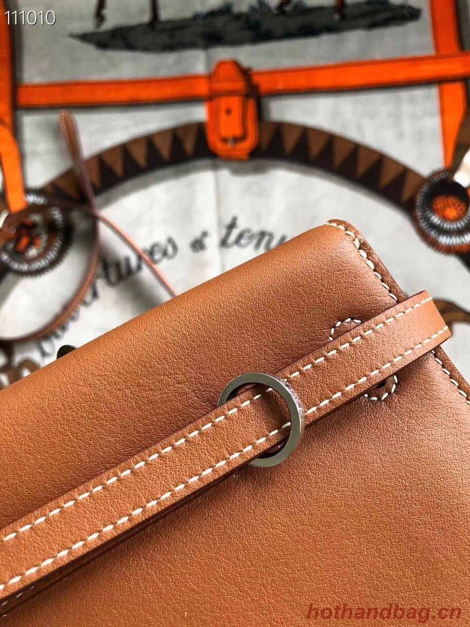 Hermes Kelly Danse Original Leather 22CM KL22 Brown Hermes Kelly Danse Original Leather 22CM KL22 Brown