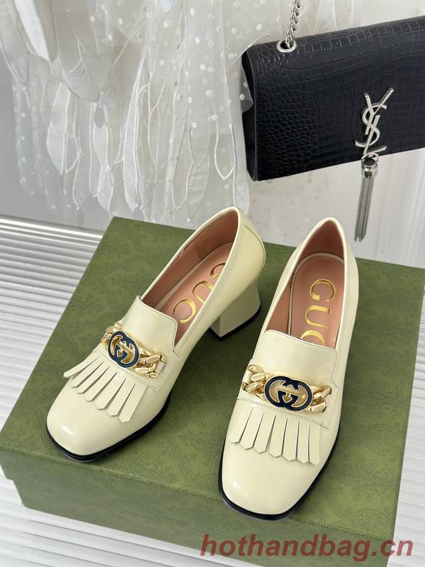 Gucci Shoes GUS00383 Heel 5.5CM Gucci Shoes GUS00383 Heel 5.5CM