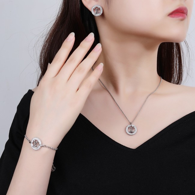 Louis Vuitton Necklace&Earrings&Bracelet CE16372