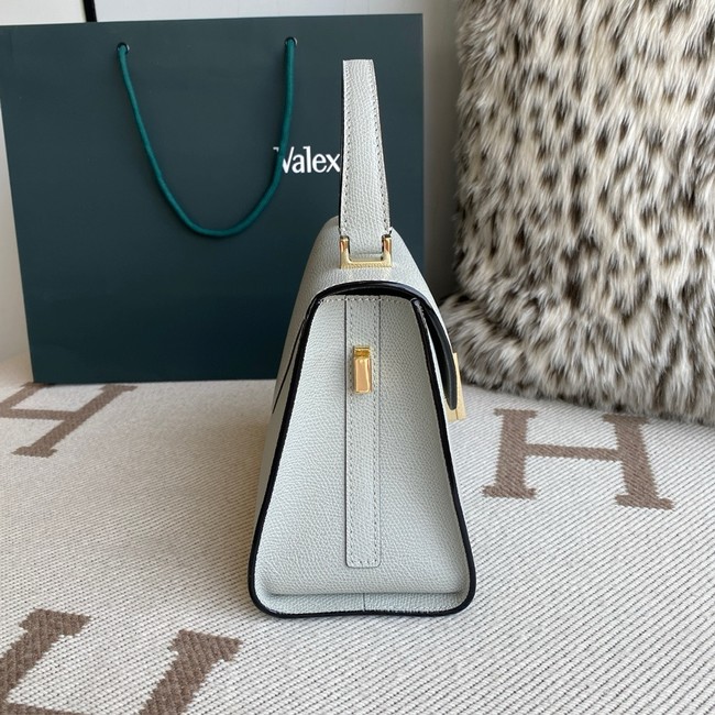 Valextra Iside Top Handle Medium Bag 56028 OFF WHITE