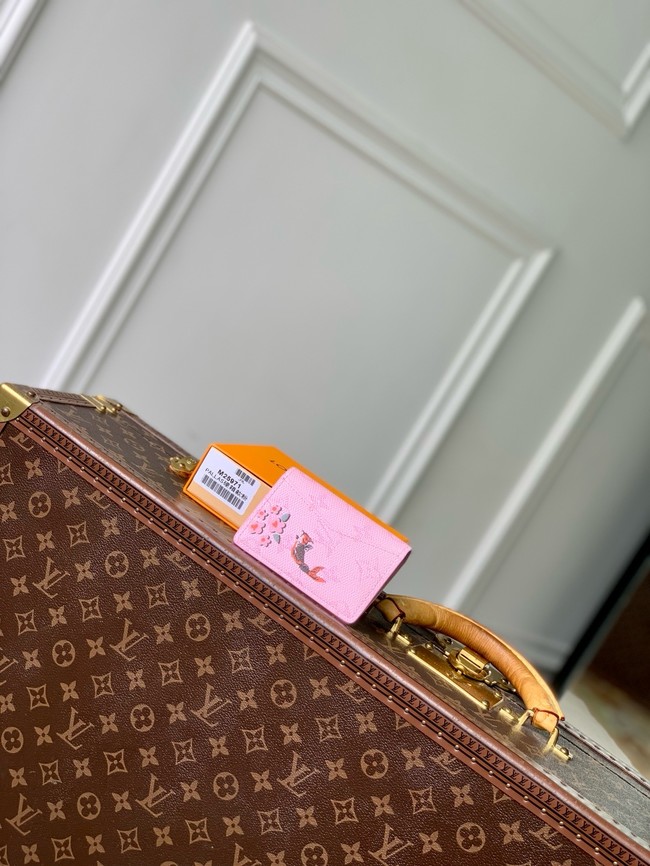 Louis Vuitton NEW Pocket Organizer M25973 Pink