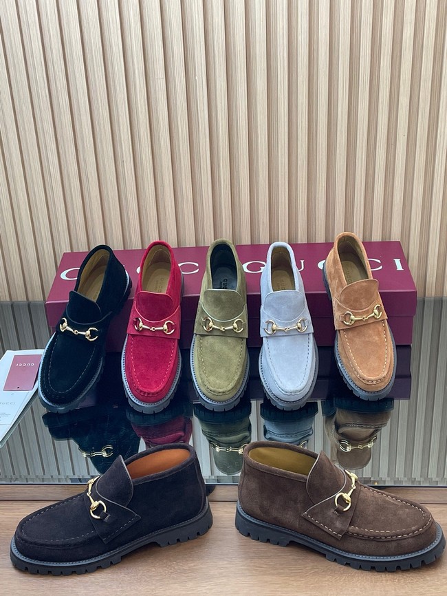 Gucci Womens Horsebit ankle boot 45020-2