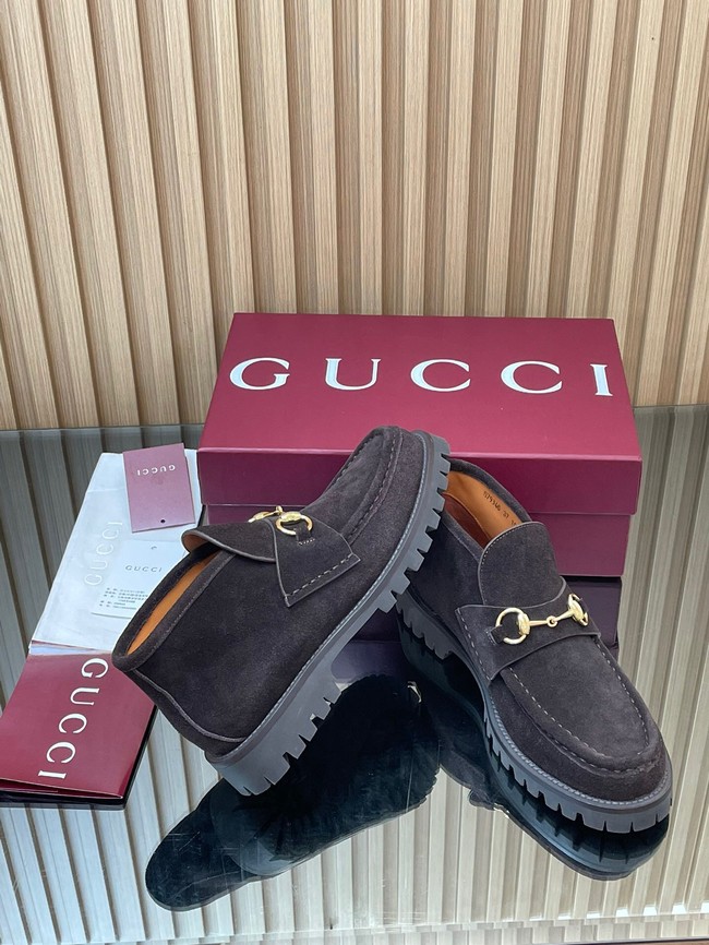 Gucci Womens Horsebit ankle boot 45020-3