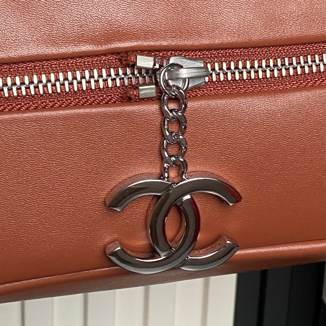 CHANEL Lambskin Shoulder Bags 9902 brown