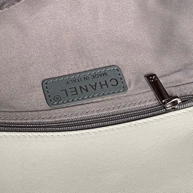 CHANEL Lambskin Shoulder Bags 9902 white&black