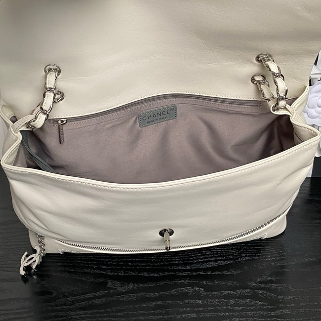 CHANEL Lambskin Shoulder Bags 9902 white&black