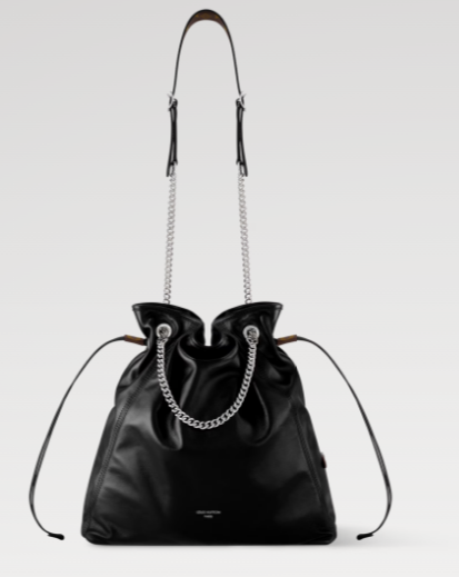 Louis Vuitton NEW Off Duty Vibe MM M25545 black Louis Vuitton NEW Off Duty Vibe MM M25545 black