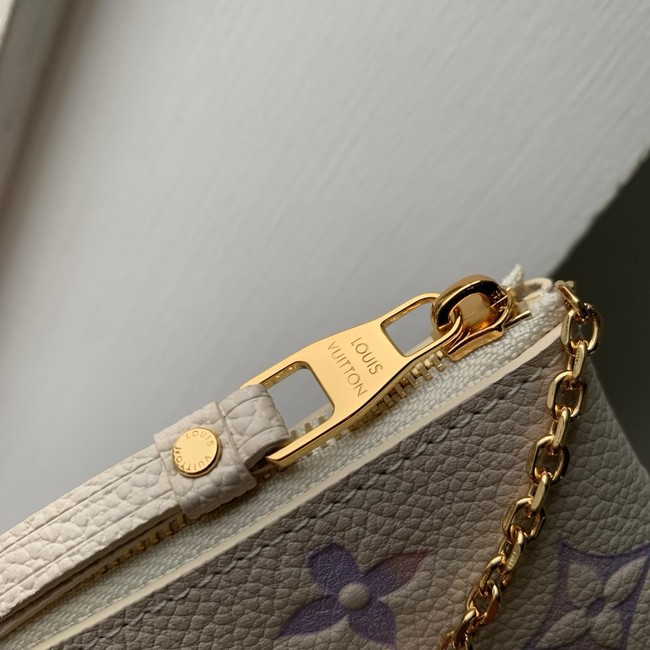 Louis Vuitton Key Pouch M25597 Dream Beige