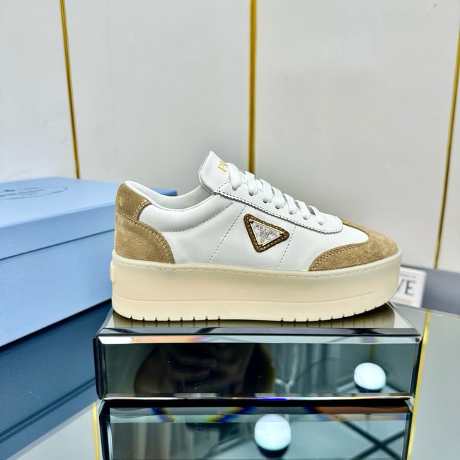 Prada Downtown Bold leather sneakers 45031-1
