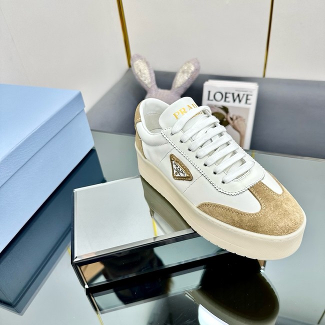 Prada Downtown Bold leather sneakers 45031-1