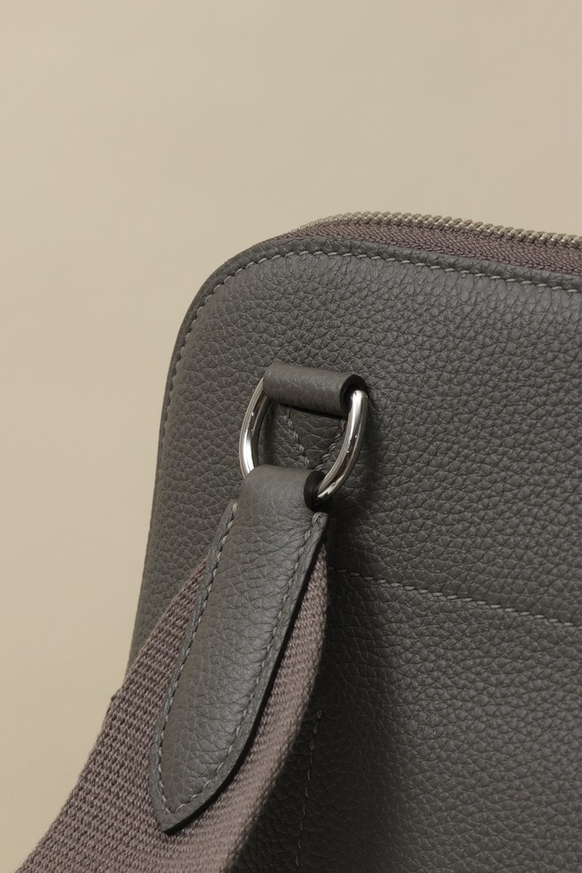 Hermes Shoulder bag BOM27 dark gray