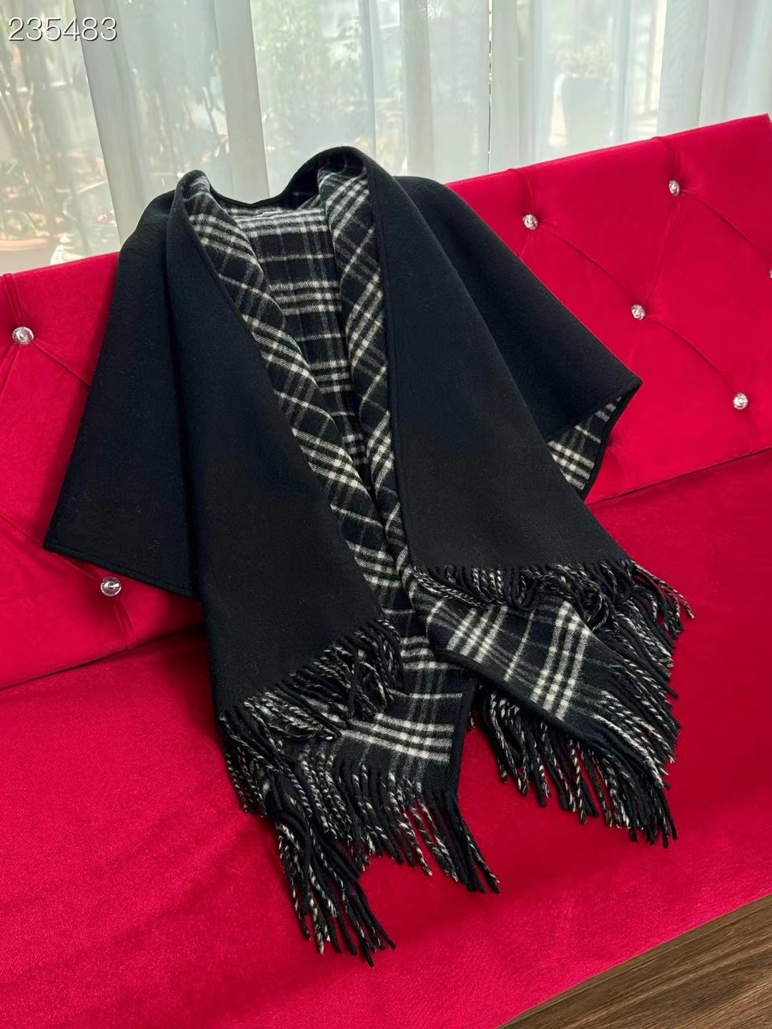 Burberry Cape Double-sided cashmere FDC35910