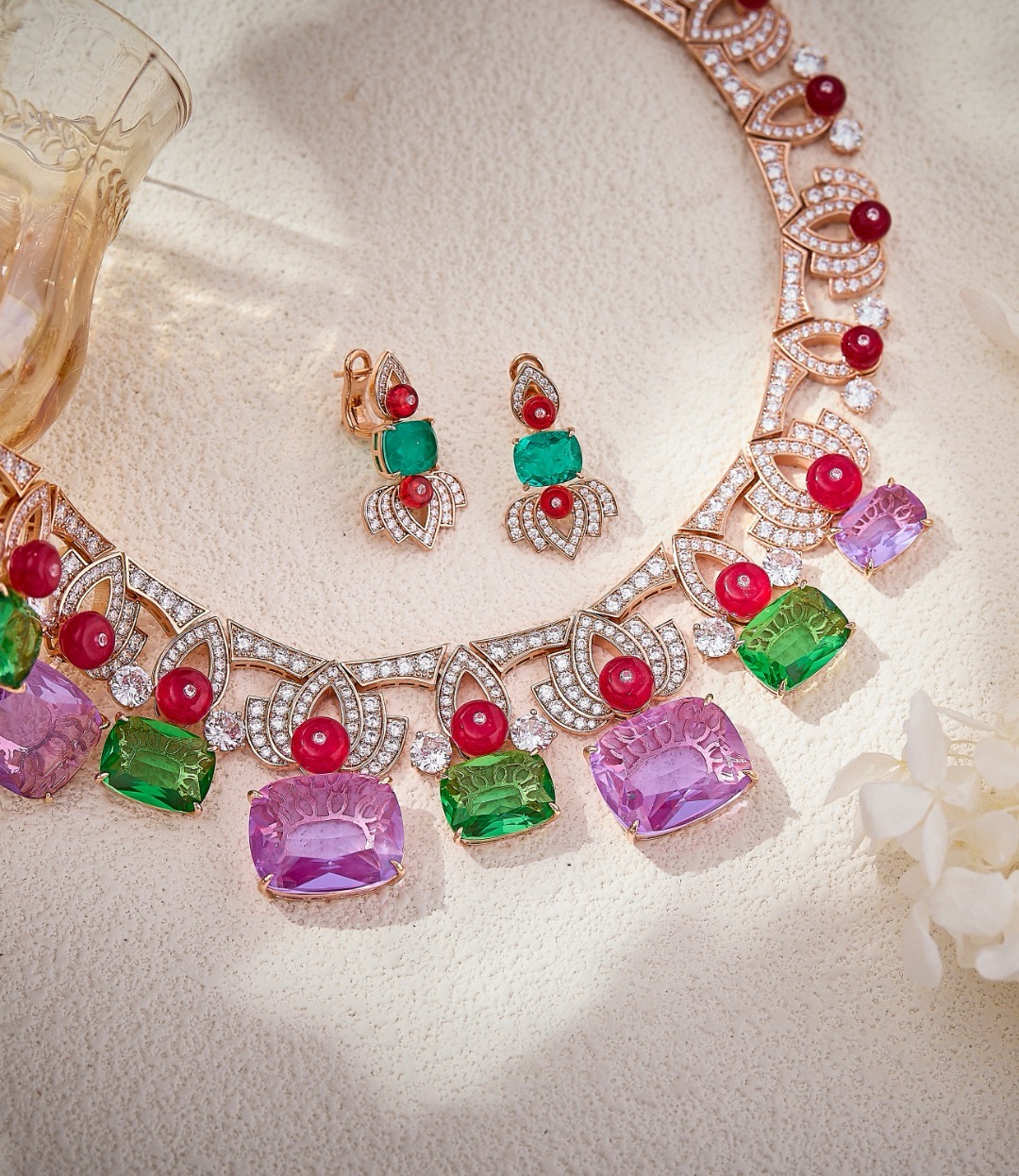 BVLGARI necklace&Earring CE81091