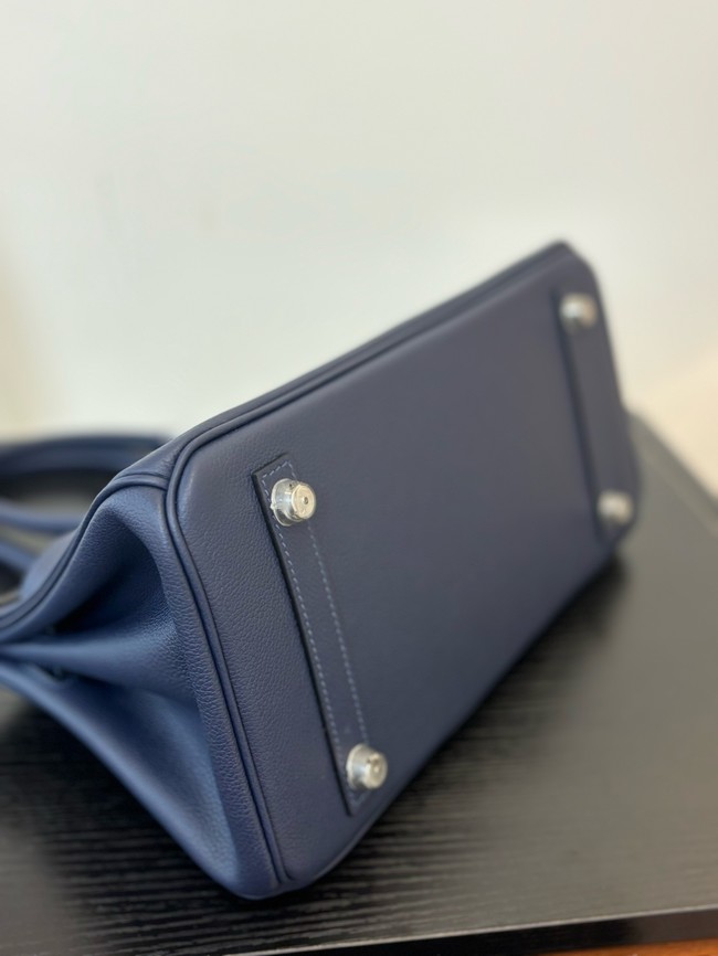 Hermes Birkin evercolor 66541 Royal blue