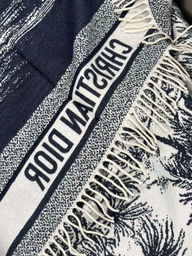 Dior Oblique Poncho Cashmere 21DOB5