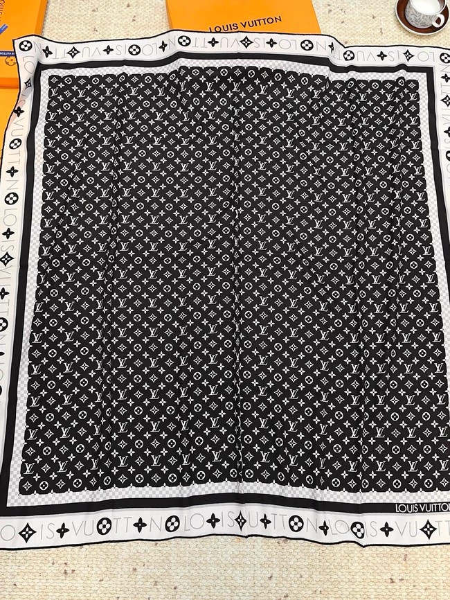 Louis Vuitton Square Scarf Silk Jacquard XT266
