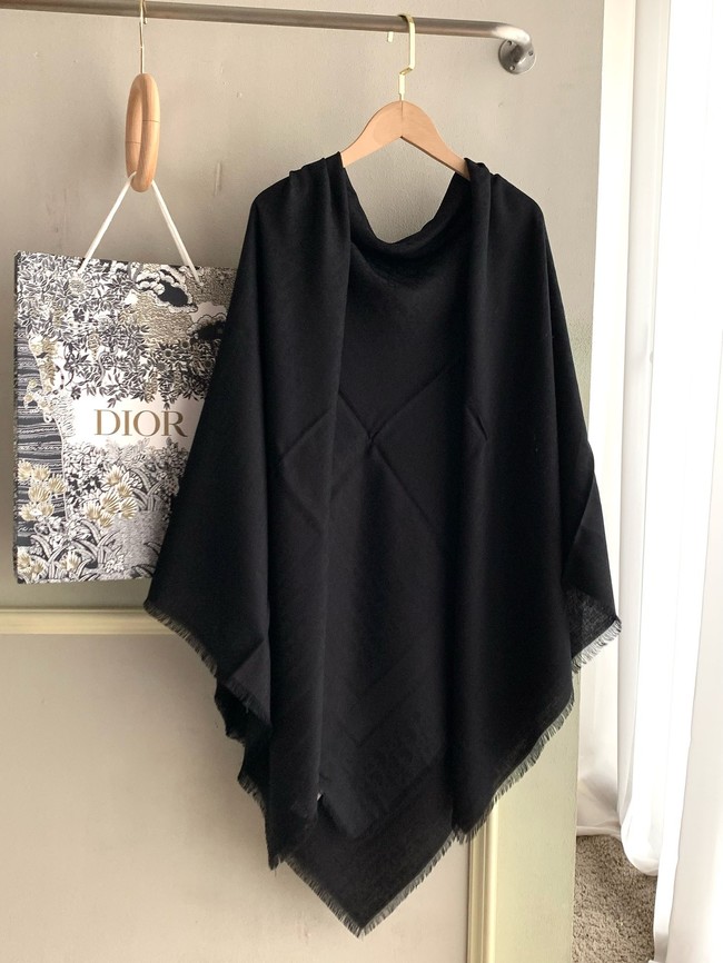 Dior Oblique Shawl Rosewood Pink Cashmere and Silk Jacquard KY079