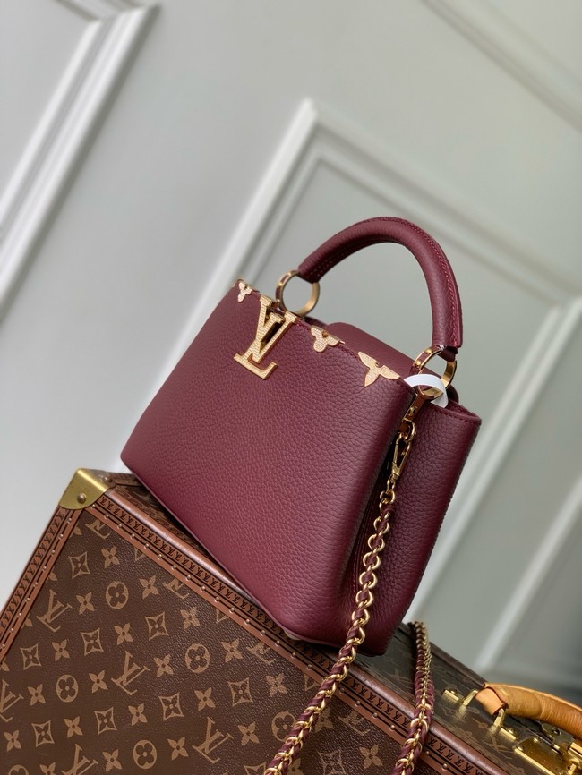 Louis Vuitton Capucines BB M12936 burgundy