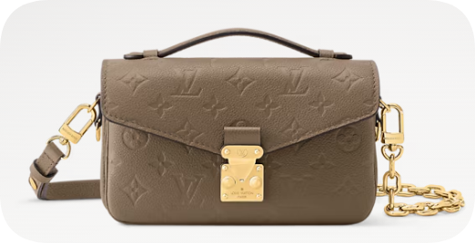 Louis Vuitton NEW Pochette Metis East West M25910 Smoke Louis Vuitton NEW Pochette Metis East West M25910 Smoke
