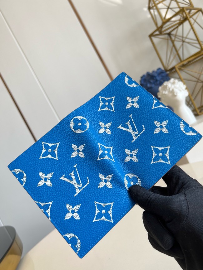 Louis Vuitton Passport Cover M26059 blue