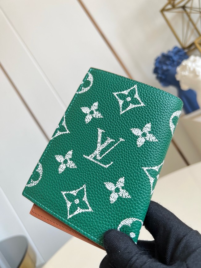 Louis Vuitton Passport Cover M26059 green