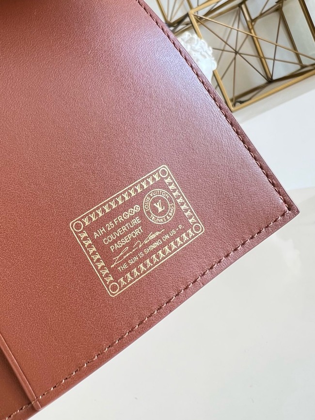 Louis Vuitton Passport Cover M26059 red