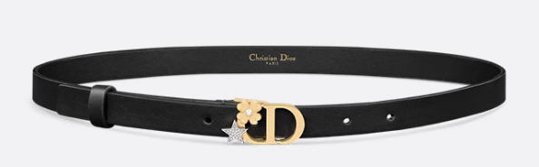 Dior 30 Montaigne Lucky Charms Belt Smooth Calfskin 18MM B0155 Dior 30 Montaigne Lucky Charms Belt Smooth Calfskin 18MM B0155