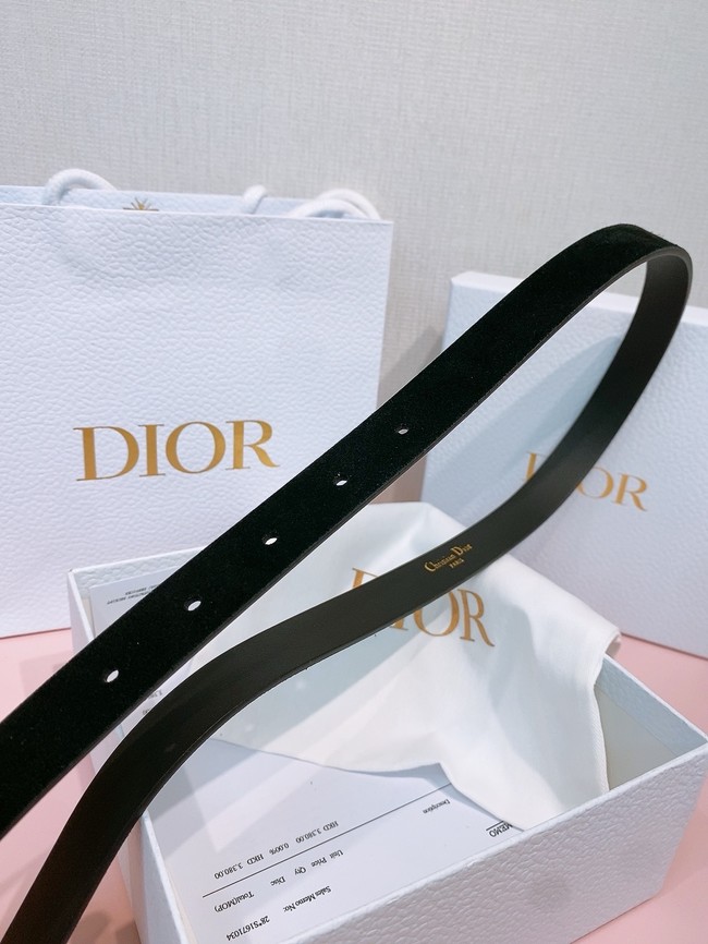 Dior 30 Montaigne Lucky Charms Belt Smooth Calfskin 18MM B0161