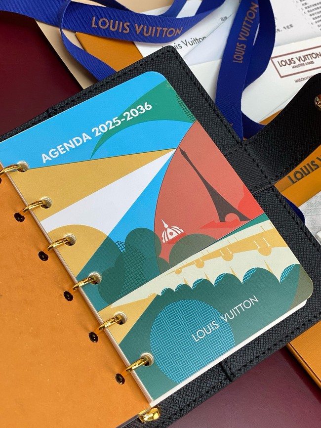 Louis Vuitton Small Ring Agenda Cover CUSTOMIZABLE R20005-12
