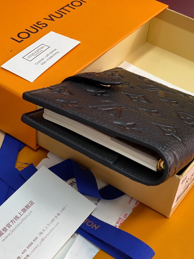 Louis Vuitton Small Ring Agenda Cover CUSTOMIZABLE R20005-5
