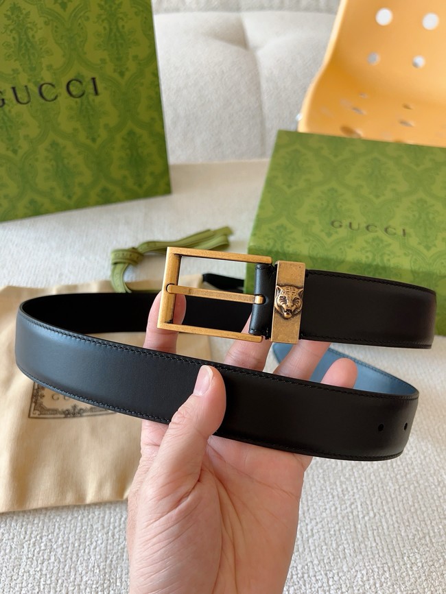 Gucci Belt with Interlocking G detail 673921-2