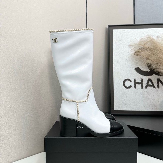 Chanel high boots Calfskin 45082-2