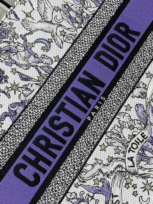 Dioriviera Medium Dior Book Tote Embroidery M1296ZEZG-3