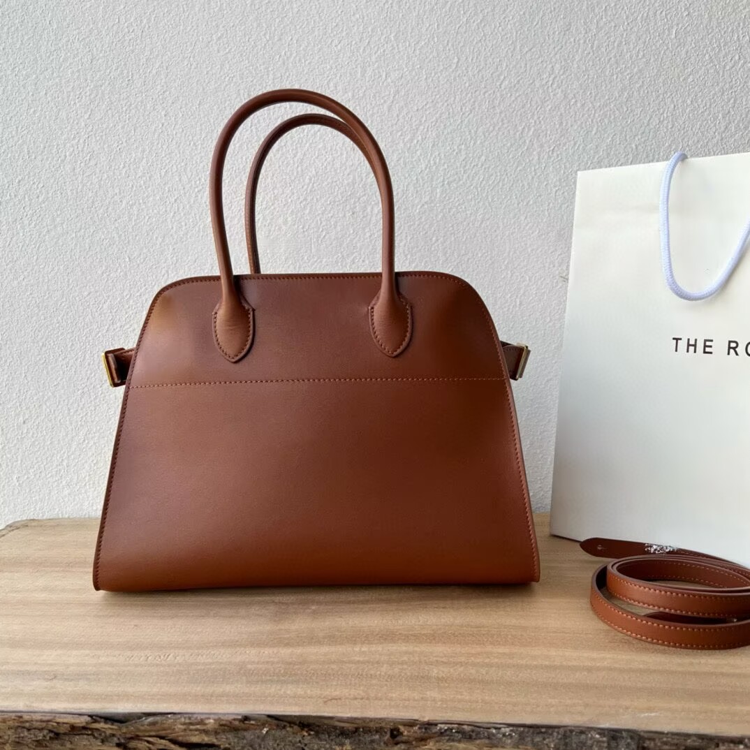 The Row Original Leather Handle Bag R70992 Brown The Row Original Leather Handle Bag R70992 Brown