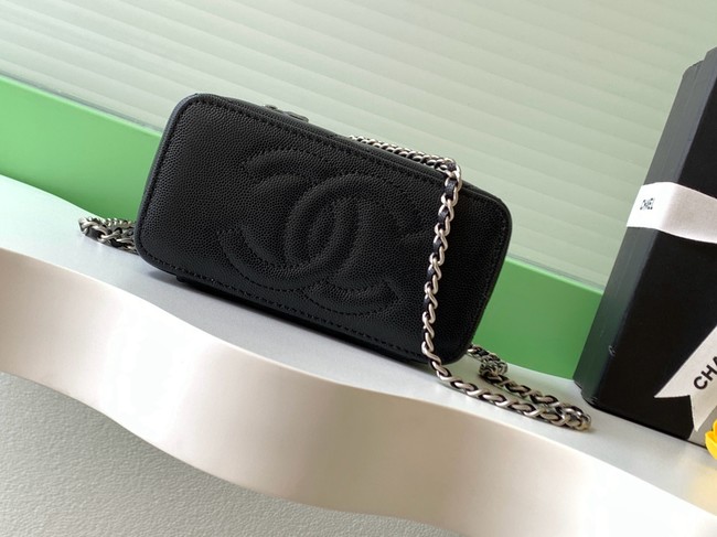 Chanel Long Vanity with chain AP4933 black
