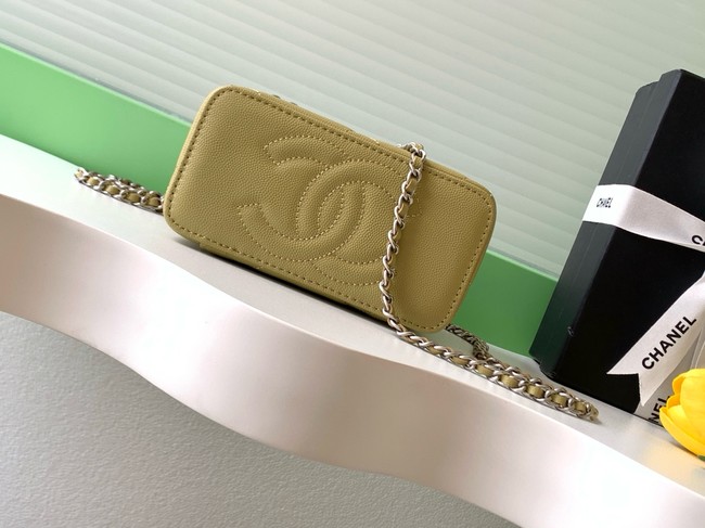 Chanel Long Vanity with chain AP4933 green