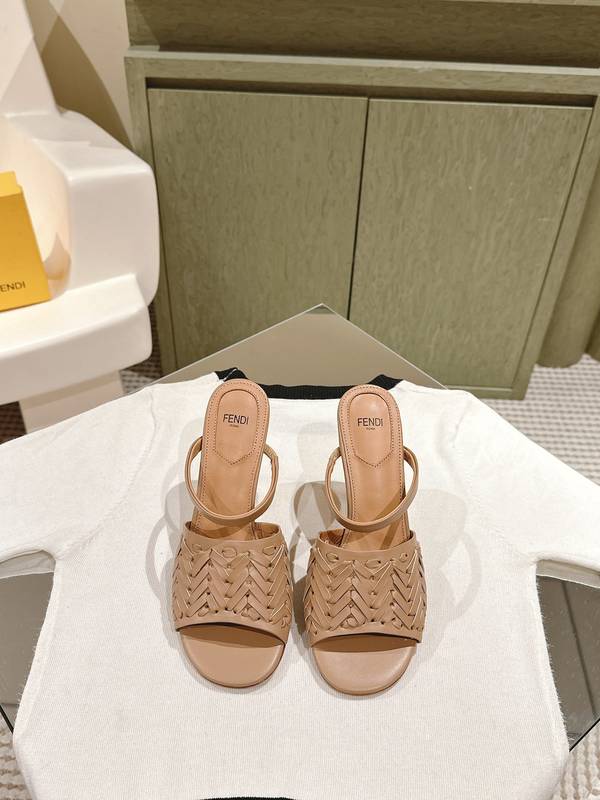 Fendi Shoes FDS00121 Heel 8.5CM Fendi Shoes FDS00121 Heel 8.5CM