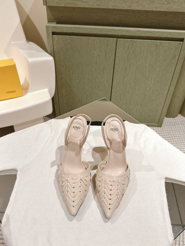 Fendi Shoes FDS00122 Heel 8.5CM Fendi Shoes FDS00122 Heel 8.5CM