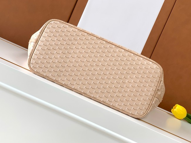 Goyard Calfskin Leather Tote Bag GM 3365 Nude